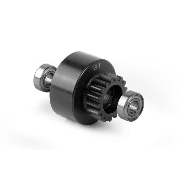 XB8 Cloche 18 dents + roulements 5x12x4 - XRAY - 358528