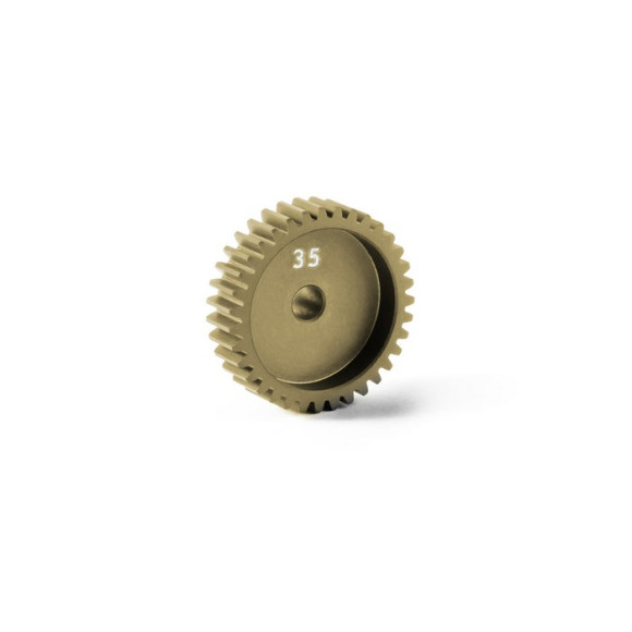 ALU PINION GEAR - HARD COATED 35T / 48 - 365735 - XRAY