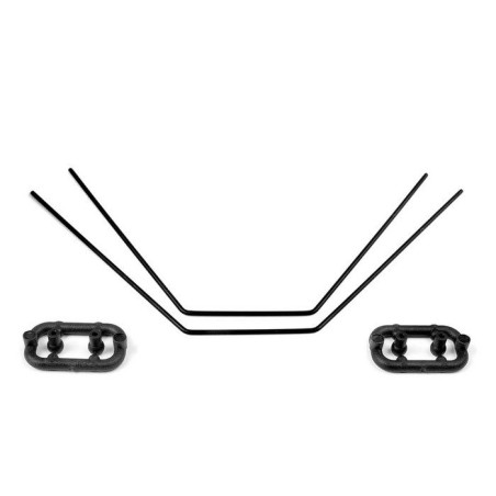 ANTI-ROLL BAR FRONT & REAR 1.2 MM - 382412 - XRAY