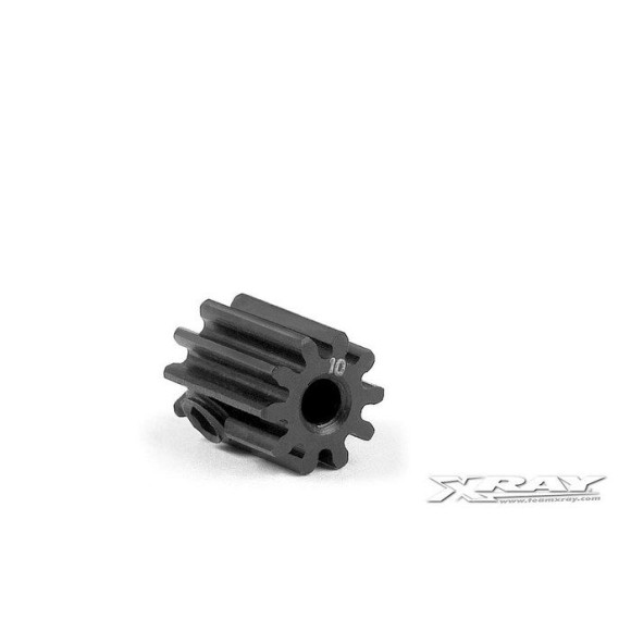 STEEL PINION GEAR 10T / 48 - 385610 - XRAY