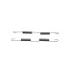 Ressorts Coude/moteur Evo 21 (x2) - - MI1013