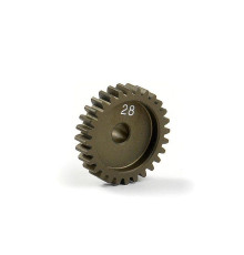 Pignon alu étroit 28 dts 48Dp - XRAY - 305928