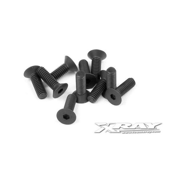 Hex Screw Sfh M2.5X6  (10) - XRAY - 903256