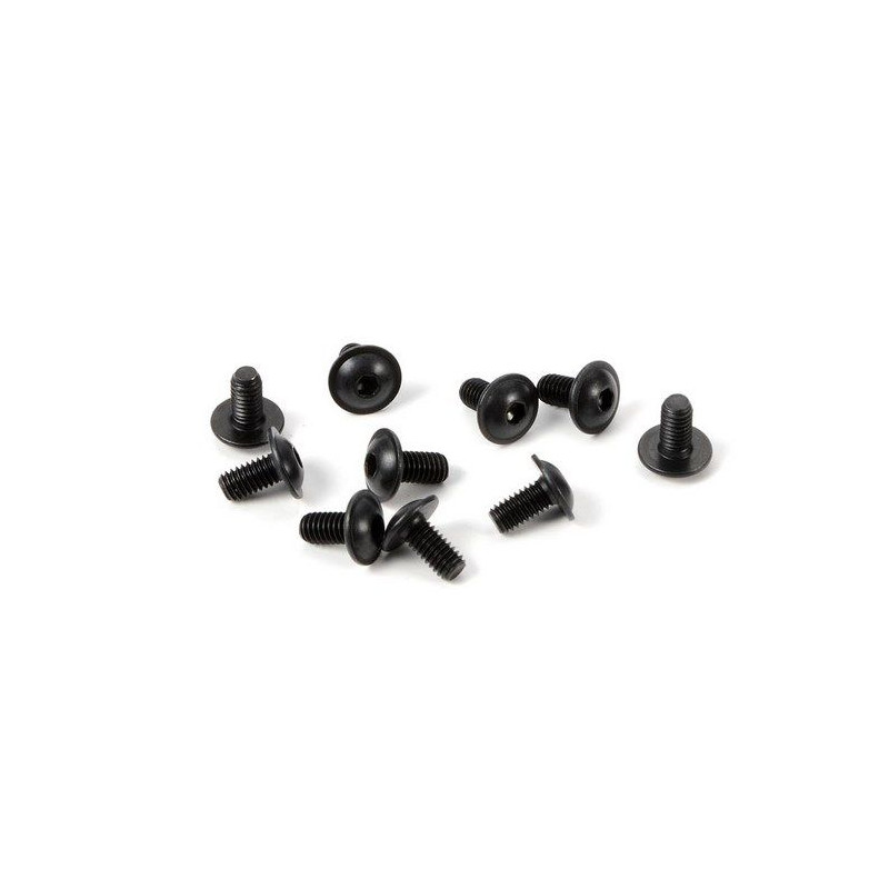 HEX SCREW FLANGED SH M4x8  (10) - 911408 - XRAY