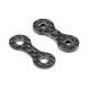 X4 Cales de centre de roulis arrière 1+2mm (2) - XRAY - 302124