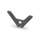XT2 GRAPHITE SHOCK TOWER FOR 1-PIECHE CHASSIS - REAR - XRAY - 323092