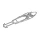 RX8 Châssis alu 5mm Flex - XRAY - 341109