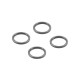 Rondelles alu 12x15x1.5mm (4) - XRAY - 345291