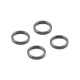 Rondelles alu 12x15x2.5mm (4) - XRAY - 345292