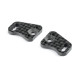 X12 CARBON PLATE FOR SIDE LINK WITH 2 PINS (L+P) - XRAY - 371189