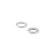 Rondelles alu 4x7x0.7mm et 5x7x0.7mm (1+1) - FX - 658400
