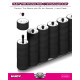 HUDY CARBON TIRE STAND 6x + HARD CASE - 1/12 - HUDY - 105035