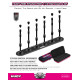 HUDY CARBON TIRE STAND 6x + HARD CASE - 1/12 - HUDY - 105035