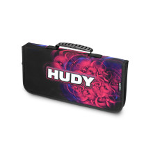 Banc de réglage 1/10 F1 + accessoires + sac transport - HUDY - 109551