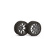 Matrix AIR 1/10 Rear Tire 30mm Carbon Shore 37 - MATRIX - MX-10P37AC