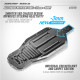 XB2'23 ALU CHASSIS WITH BENT SIDES - 2.5MM - SHORT - XRAY - 321118