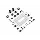 Amortisseurs alu 20.8mm - Noir (2) - XRAY - 338002-K