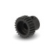 ALU ULTRA-LIGHT PINION GEAR - HARD COATED - 25T / 64 - HUDY - 294125