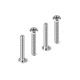 Vis titane SFH Low M3x20 (4) - HUDY - 908320-T