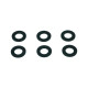 Rondelles 3x5.75x0.5mm (6) - CENTRO - C0635-1