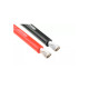 Fil Noir et Rouge 10AWG D5.5mm - 2x1m - CORALLY - C-50107