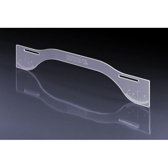 Upside Measure Plate For 1/8 Truggy - HUDY - 108841