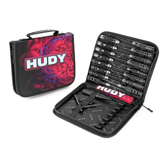 Set Of Tools + Carrying Bag - For All Cars - HUDY - 190004