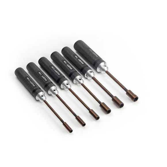 Socket Driver Metric Set - 6 Pcs. - HUDY - 190170