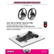 Roues de réglage tweak pour 1/12 Pan Car (4) - HUDY - 109481