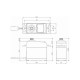 Servo Savox SC0252MG+ - SAVOX - SAV-SC0252MG+