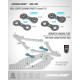 X4 Cales de centre de roulis avant 1+2mm (2) - XRAY - 302123