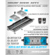 NT1/RX8 CARBON BATTERY PLATE ADJUSTABLE WEIGHT - SET - XRAY - 336157