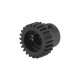 ALU ULTRA-LIGHT PINION GEAR - HARD COATED - 24T / 64 - HUDY - 294124