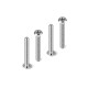 Vis titane SFH Low M3x22 (4) - HUDY - 908322-T