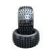 PAIR OF 1/10 TYRES V1 ASTRO 4WD/2WD REAR SOFT - HOT RACE