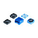 Aluminium safety mesh for 30mm fan - blue - LRP - 501980