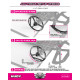 Roues de réglage tweak pour 1/10 Pan Car (4) - HUDY - 109480