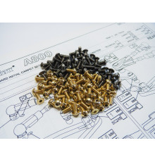  A800 Titan & Alum Hex Socket Screw Set - HIRO SEIKO - 48052