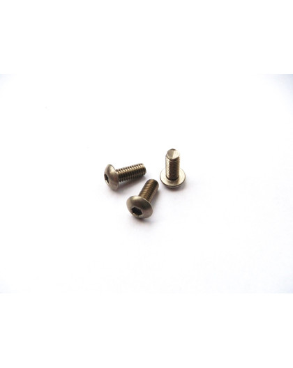  Titanium Hex Socket Button Head Screw M4X10 - HIRO SEIKO - 48054