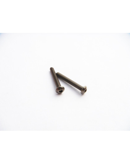  Titanium Hex Socket Button Head Screw M3X28 (2) - HIRO SEIKO - 48110