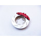  Aluminum Brake Disc Evo-Ii [Red] - HIRO SEIKO - 48122