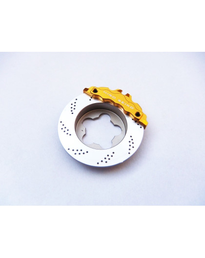 Aluminum Brake Disc Evo-Ii [Gold] - HIRO SEIKO - 48123