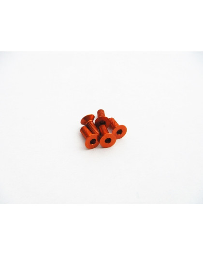 Alloy Hex Socket Flat Head Screw M3X5 [Orange] - HIRO SEIKO - 48147