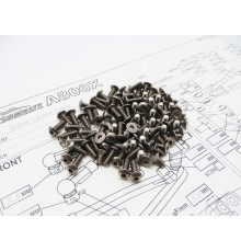 Kit de visserie titane hexagonale A800X - HIRO SEIKO - 48184