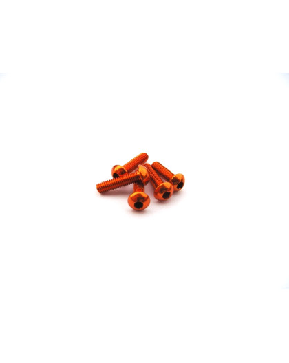  7Px Light Weight Screw Set [Orange] - HIRO SEIKO - 48223