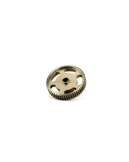 Hard Coated Alum. Pinion Gear (Mos2) Dp64-57T - HIRO SEIKO - 48301