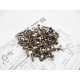 Kit de visserie titane hexagonale T4F - HIRO SEIKO - 48434