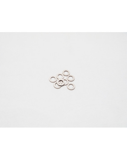  3mm Alloy Spacer Set (0.5T) [Ti] - HIRO SEIKO - 48437