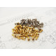  A800mmx Evo Titan/Alloy Hex Screw Set [Gold] - HIRO SEIKO - 48593