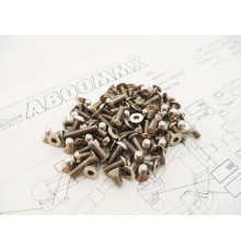 Kit de visserie titane hexagonale A800MMX - HIRO SEIKO - 48592